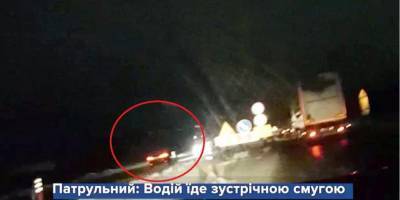 «Идет по встречке»: в Киеве патрульным пришлось открыть огонь во время погони за угонщиком — видео