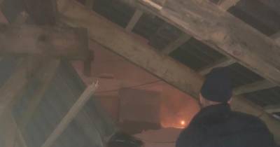 Крыша пятиэтажки обрушилась в Новокузнецке