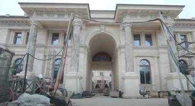 Опубликовано реальное видео изнутри дворца в Геленджике