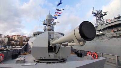 Военные в Крыму получили новый ракетный корабль