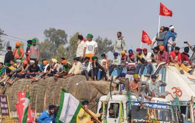 Власти Индии отключили интернет протестующим фермерам