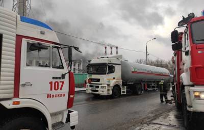МЧС отчиталось о ликвидации пожара на северо-западе Москвы