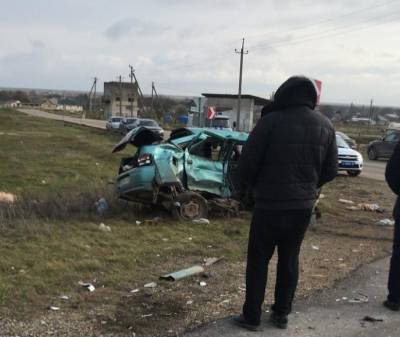 ДТП в Черноморском районе: один человек погиб и двое пострадали