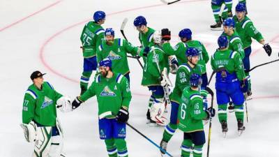 Хоккеисты "Салавата Юлаева" одержали волевую победу над "Барысом"