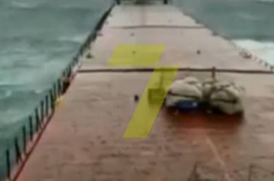Гибель украинцев в Черном море: жуткое ВИДЕО, снятое на борту судна