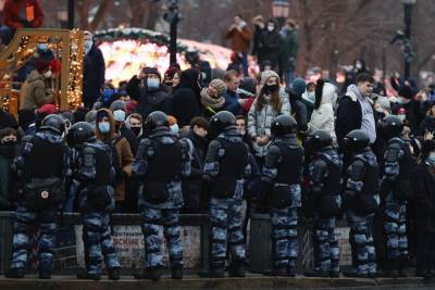 Задерживали во время митингов за Навального: данные силовиков публикуют в Телеграме, – ЗМІ