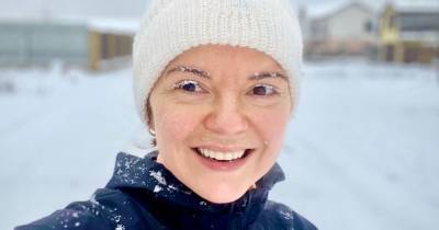 Маричка Падалко босиком станцевала на снегу: "Мам, ты сумасшедшая"