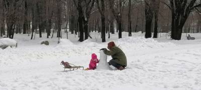 Небольшой снег и гололедица ожидаются в воскресенье в Карелии