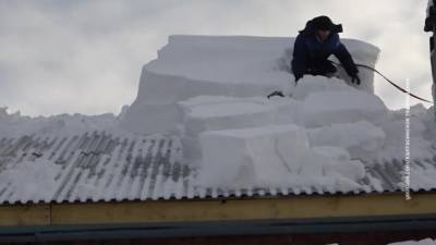Как не стать жертвой схода снега с крыши