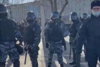 В Ставрополе участника протестов намерены арестовать за драку с полицейским