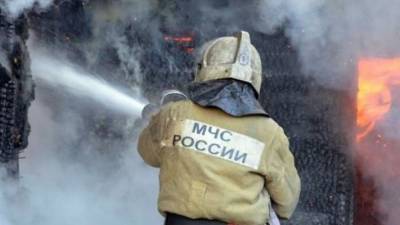 Дым охватил подвал московской клиники