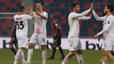 "Милан" упрочил лидерство в чемпионате Италии, обыграв "Болонью"