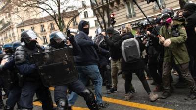 В МВД Франции оценили размах протестов