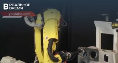 В казанский инженерный лицей привезли уникального робота «Фонук» — видео