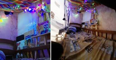 Современная мамочка показала, как сделать отдельную комнатку для ребенка в однокомнатной квартире