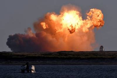 В США начали расследование декабрьского взрыва космического корабля SpaceX