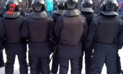 В Красноярске задержаны первые митингующие