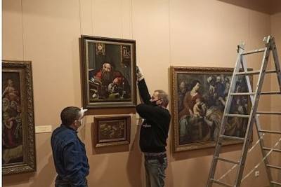В Смоленске после реставрации в галерею вернулась картина XVI века