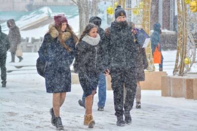 В Москве в воскресенье ожидается облачная погода со снегом