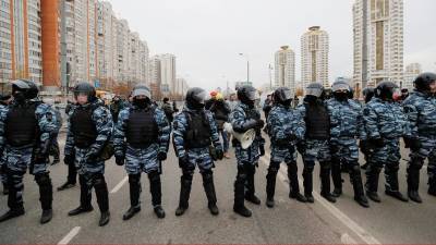 В центре Москвы усилили меры безопасности из-за незаконной акции