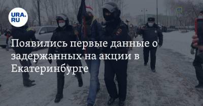 Появились первые данные о задержанных на акции в Екатеринбурге