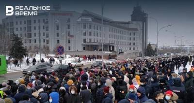В Казани силовики разогнали митинг на площади Камала