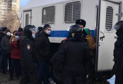 Полиция задержала всех участников несанкционированной акции в Самаре