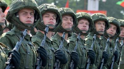 Белорусских солдат планируют отправить в Сирию