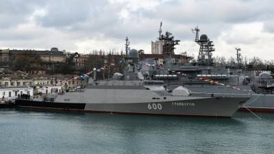Малый ракетный корабль «Грайворон» принят в состав ВМФ России