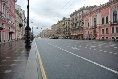 На Невский проспект пускают по удостоверениям и билетам в Эрмитаж
