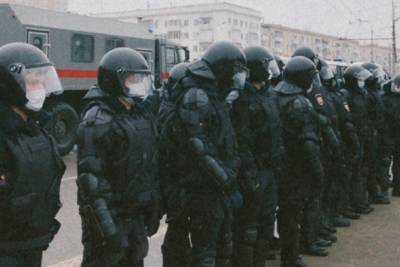 В Волгограде завершился незаконный митинг