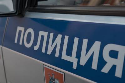 В центре Москвы сгорела машина полиции