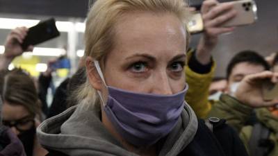 Юлия Навальная задержана на несогласованной акции в Москве