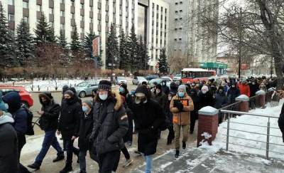 Как прошел в Тюмени несанкционированный митинг