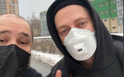 Рэпера Оксимирона отпустили из отделения полиции в Петербурге