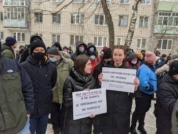 В 3 раза меньше протестующих было сегодня в Вологде, чем неделю назад