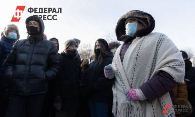 Во время акции протеста в Казани напали на сотрудника ГИБДД