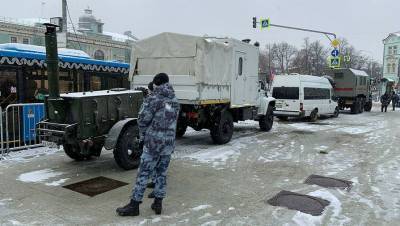 В Москве закончилась незаконная акция