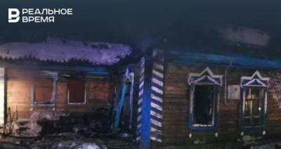 В Татарстане при пожаре в частном доме погиб 54-летний мужчина