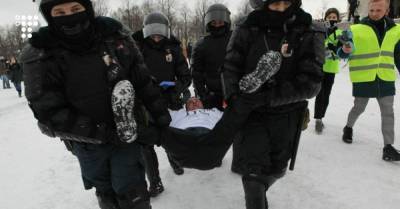 Протесты в России: на акциях поддержки Навального задержали рекордное количество людей