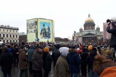 В Петербурге возбудили дело из-за насилия в отношении правоохранителей