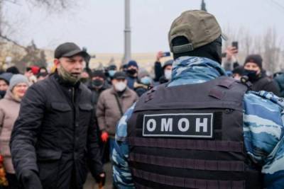 В Волгограде арестовали двух участников протестной акции 31 января nbsp