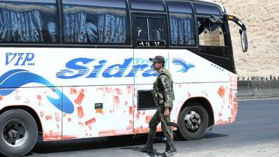 Армия Сирии взяла под контроль шоссе после нападения на автобусы