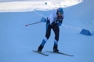 Сахалинские лыжники соревновались в спринте