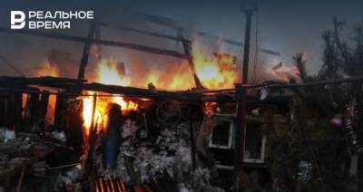В Татарстане мужчина сгорел при попытке затопить чужую баню