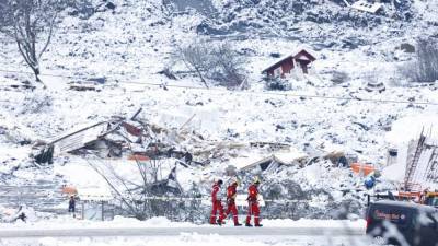 Оползень в Норвегии: найдено тело седьмого погибшего