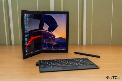 Lenovo ThinkPad Fold X1: первый ноутбук со сгибаемым экраном