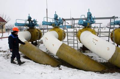 Транзит российского газа через Украину рухнул
