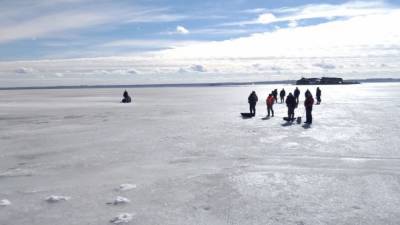Спасатели Петербурга с начала года вывели со льда водоемов 80 человек