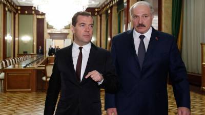 Лукашенко и Медведев обсудили российско-белорусское сотрудничество